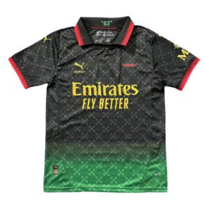 24/25 AC Milan Fourth Black & Green Jersey