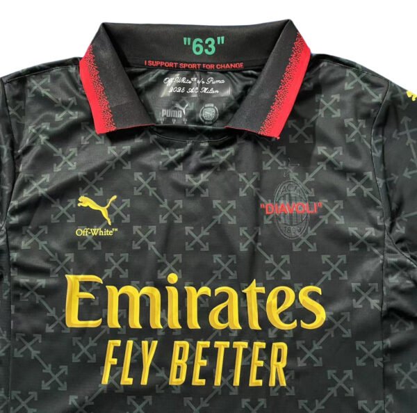 24/25 AC Milan Fourth Black & Green Jersey