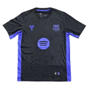 25/26 Barcelona Kobe Co-branded Black Soccer Jersey