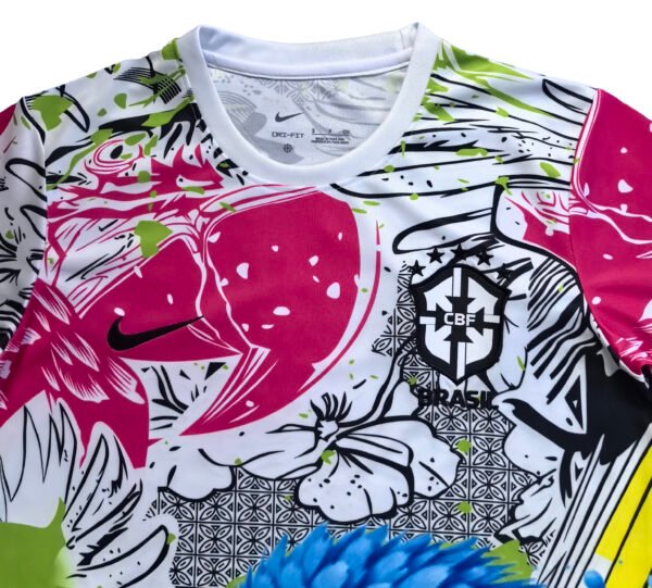 2025 Brazil Soccer Jersey Parrot Edition