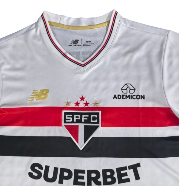 N4032 25/26 São Paulo Home Soccer Jersey