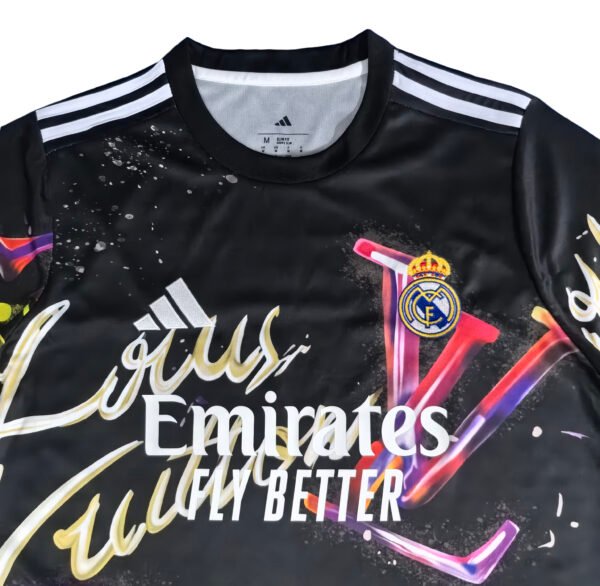 N4032 25/26 Real Madrid LV collab Colorful soccer jersey