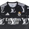 25/26 Real Madrid LV collab Black soccer jersey