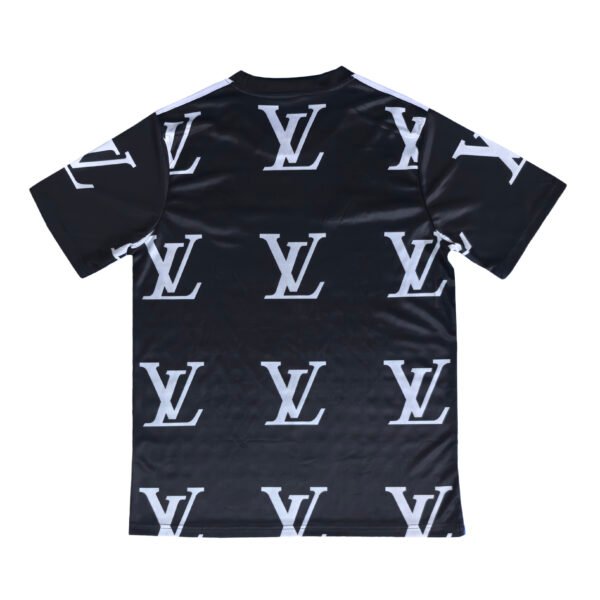 25/26 Real Madrid LV collab Black soccer jersey