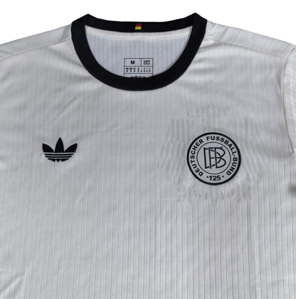 N4032 2025 Germany 125th Anniversary White Soccer Jersey