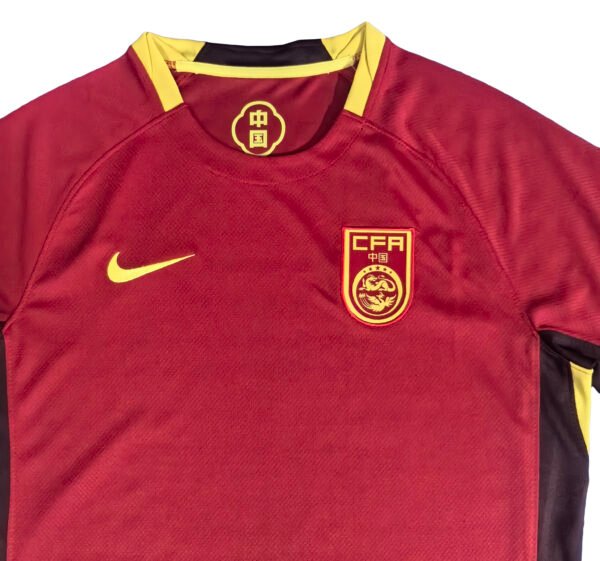 N4032 2025 China Home Soccer Jersey