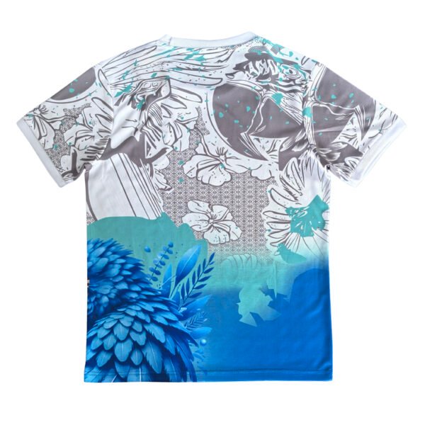 N4032 2025 Brazil Blue Parrot Special Soccer Jersey