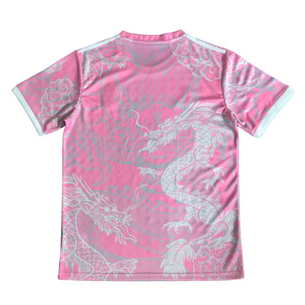 N4032 25/26 Real Madrid White Dragon Pink soccer jersey