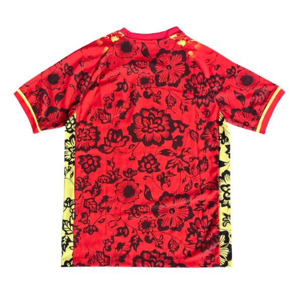 2025 Portugal Red Flower Special Edition Soccer Jersey