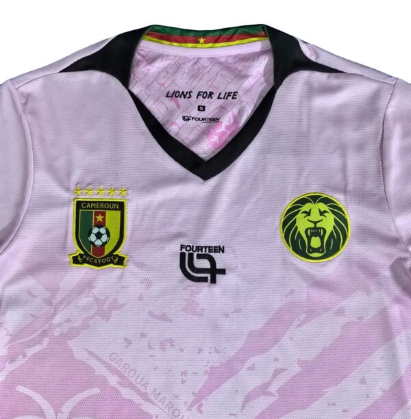 N4032 2025 Cameroon Pink soccer jersey