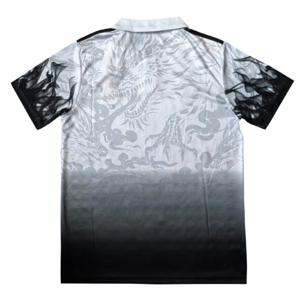 N4032 25/26 Real Madrid White & Black Polo Shirt