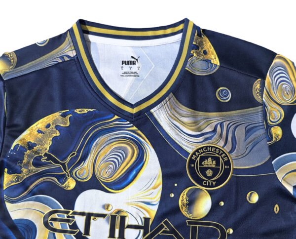 25/26 Lisbon Training Soccer Jersey Lisbon Training Soccer Jersey for 2025/26 season with Manchester City branding.