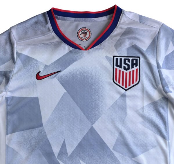 Manchester United 2025/26 Third Soccer Jersey Manchester United third jersey with USA badge, modern geometric design, Nike logo.