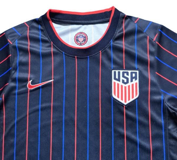 Manchester United 25/26 Third Soccer Jersey USA Soccer Team Away Jersey with USA crest and Nike logo.