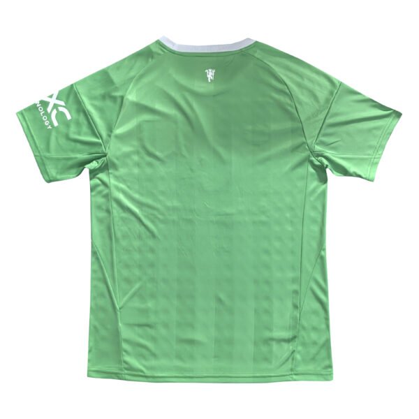 Manchester United 25/26 Third Soccer Jersey Manchester United third kit 2025/26, green football jersey with team logo.