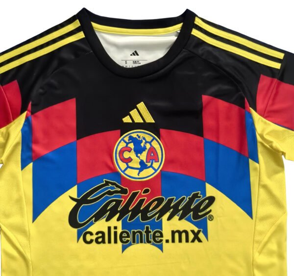 Manchester United third kit 2025/26 with vibrant colors and team logo.