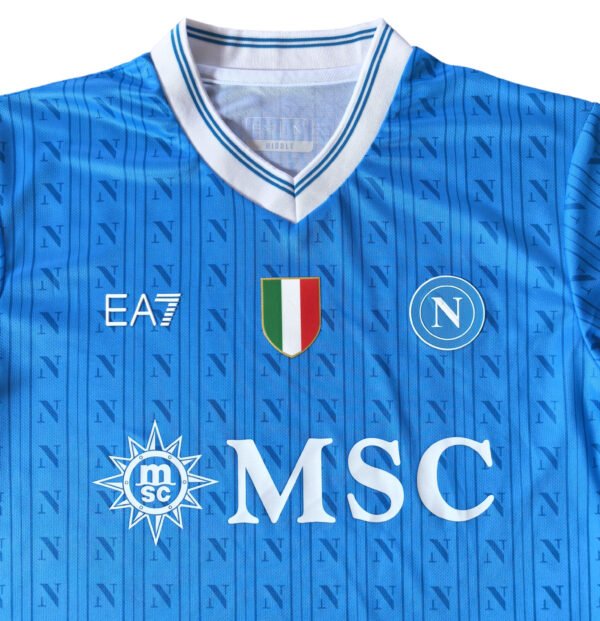 Manchester United 25/26 Third Soccer Jersey Manchester United third jersey 2025/26 with team logos and blue design.