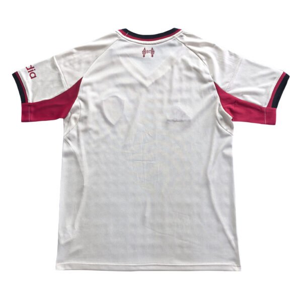 Pisa 25/26 Home Soccer Jersey Pisa 25/26 home soccer jersey with white and red design, perfect for fans and players.