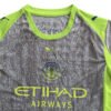 Manchester City 25/26 Training Soccer Jersey Manchester City 25/26 training soccer jersey with water-resistant fabric and vibrant neon accents.