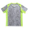 Training Soccer Jersey 25/26 Lisbon Youth soccer training jersey with water-resistant fabric, vibrant yellow and gray design.