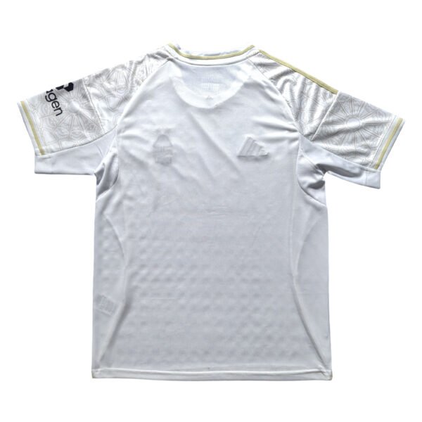 Manchester United 2025/26 Third Soccer Jersey Manchester United third soccer jersey for 2025/26 season, white with gold accents.