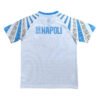 Manchester United 25/26 Third Soccer Jersey Manchester United third jersey 2025/26 with SSC Napoli logo, blue and white design.