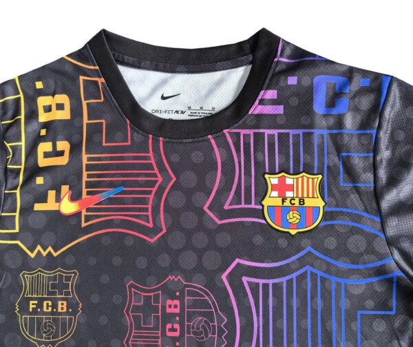 XK1733 (11) 25/26 Barcelona Black Special Soccer Jersey