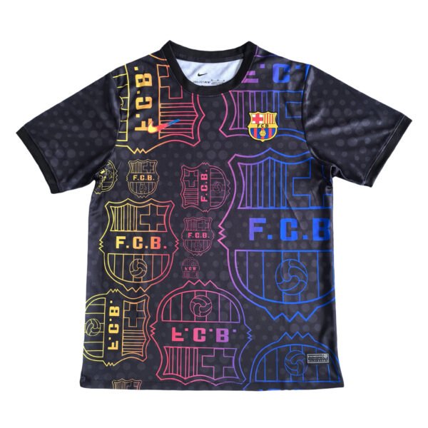 XK1733 (12) 25/26 Barcelona Black Special Soccer Jersey