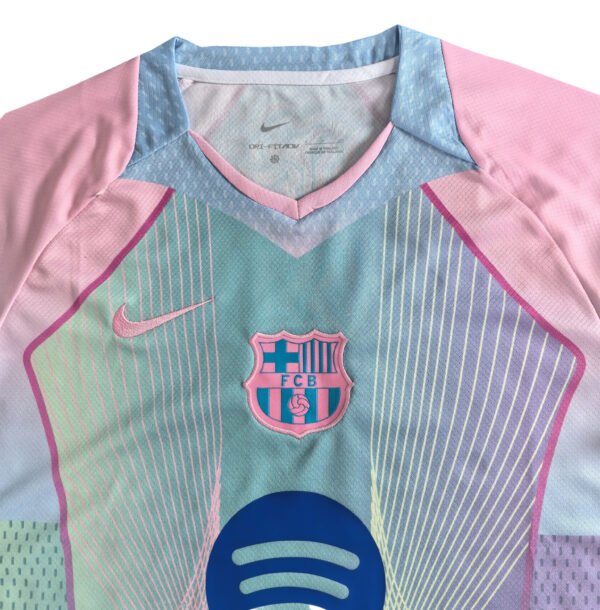 25/26 Barcelona Lake Blue Special Soccer Jersey