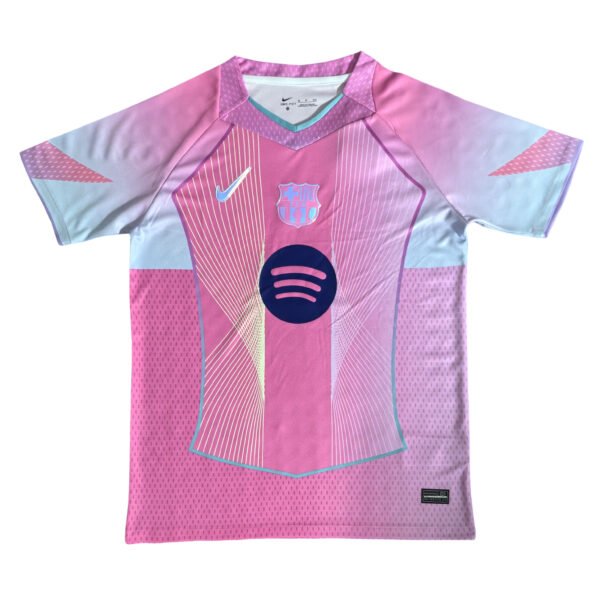 XK1733 (24) 25/26 Barcelona Pink Special Soccer Jersey