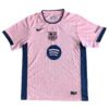 XK1733 (26) 25/26 Barcelona Pink Special Soccer Jersey