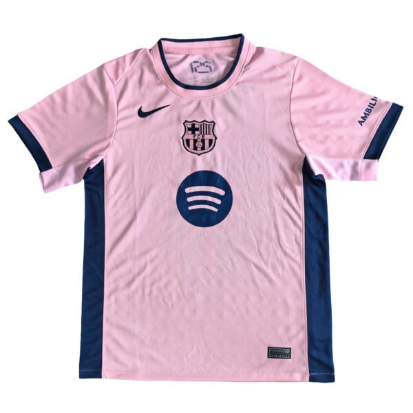 XK1733 (26) 25/26 Barcelona Pink Special Soccer Jersey