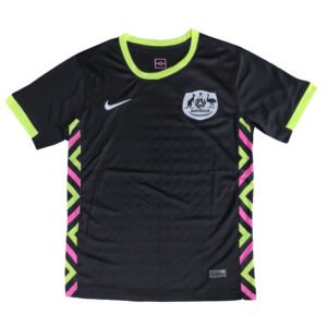 XK1733 (69) 2025 Australia Away Black Soccer Jersey