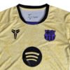 XK1733 (7) 25/26 Barcelona Kobe Yellow Special Soccer Jersey