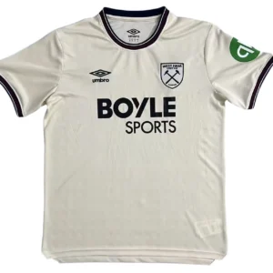 25/26 West Ham United Away Soccer Jersey