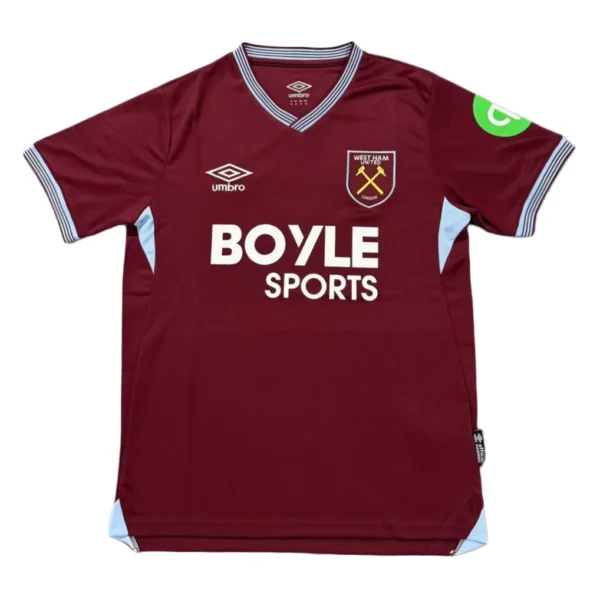 XK1733h (111) 25/26 West Ham United Home Soccer Jersey