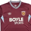XK1733h (112) 25/26 West Ham United Home Soccer Jersey