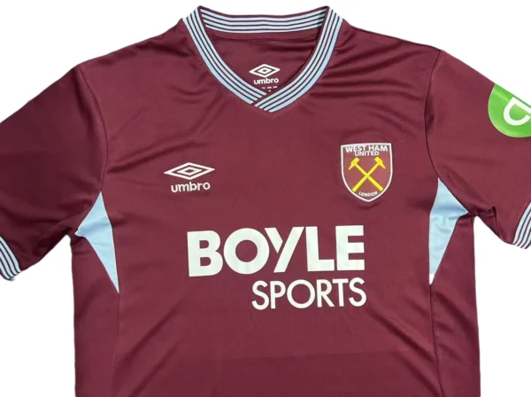 XK1733h (112) 25/26 West Ham United Home Soccer Jersey