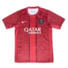 XK1733h (160) 25/26 PSG Red Traning Soccer Jersey