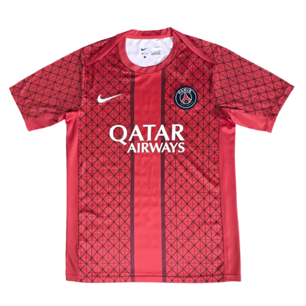XK1733h (160) 25/26 PSG Red Traning Soccer Jersey