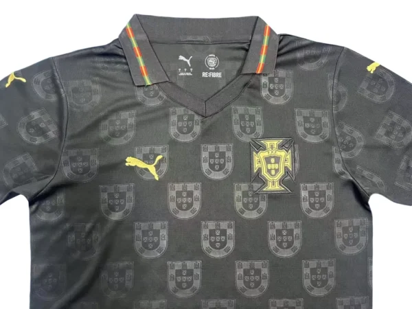 XK1733h (18) 2026 World Cup Portugal Black Soccer Jersey