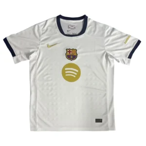 25/26 Barcelona White Traning Soccer Jersey