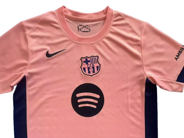 XK1733h (191) 25/26 Barcelona Pink Traning Soccer Jersey