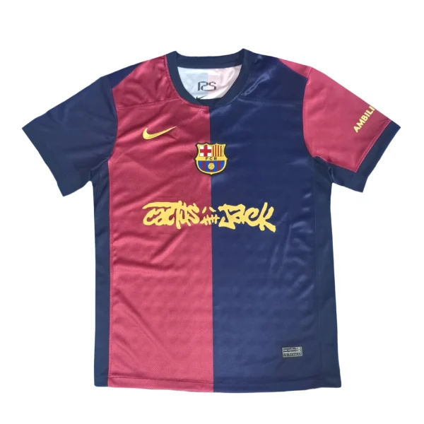 XK1733h (196) 25/26 Barcelona Home Collaboration Edition Soccer Jersey