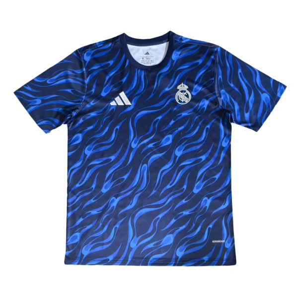 XK1733h (199) 25/26 Real Madrid Blue Traning Soccer Jersey