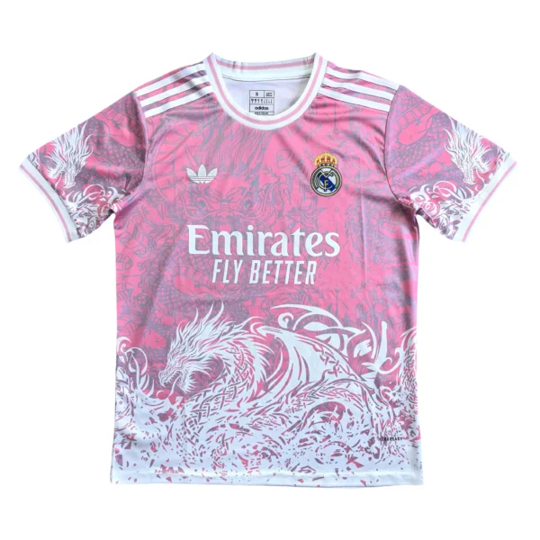 XK1733h (205) 25/26 Real Madrid Pink Special Edition Soccer Jersey