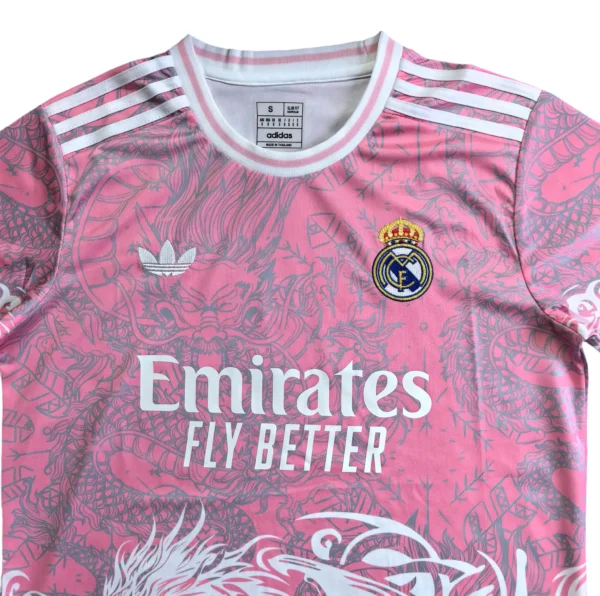 XK1733h (206) 25/26 Real Madrid Pink Special Edition Soccer Jersey