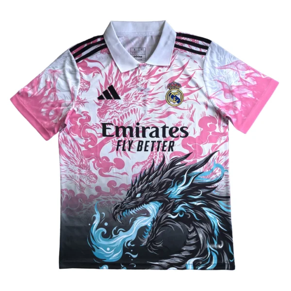 XK1733h (208) 25/26 Real Madrid Pink Special Edition Polo Shirt