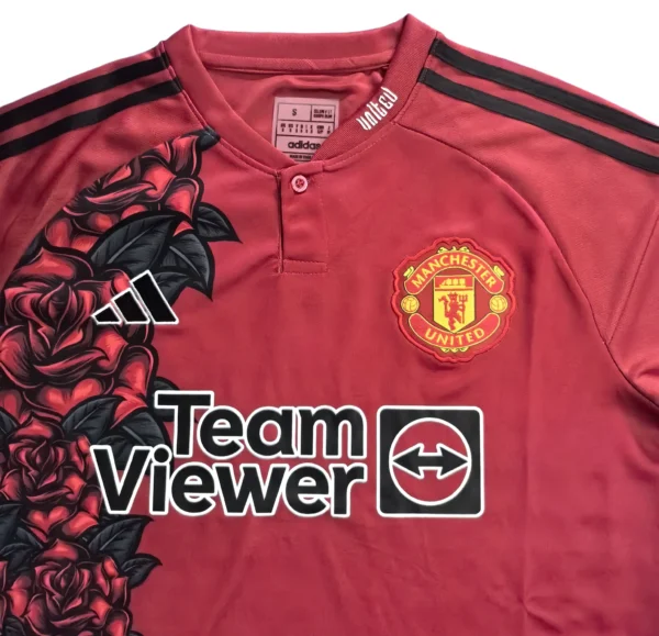 XK1733h (248) 25/26 Manchester United Red Special Edition Soccer Jersey