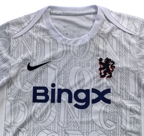 XK1733h (27) 25/26 Chelsea White Traning Soccer Jersey